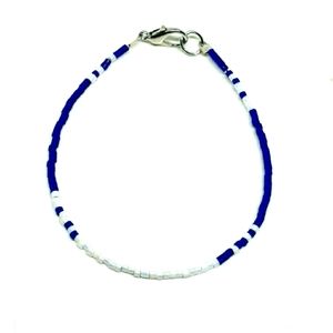 7.5 inch glass seed beads bracelet